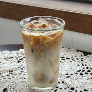 ICE콩물라떼 메뉴 사진(네이버)