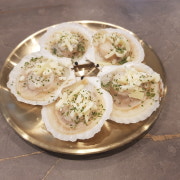 가리비 구이 (5미) 메뉴 사진(네이버)