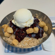 옛날 팥빙수(1인) 메뉴 사진(네이버)