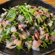 깻잎막회 메뉴 사진(네이버)