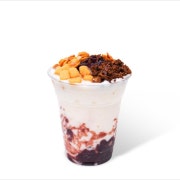 (14oz) 우유컵 빙수 메뉴 사진(네이버)