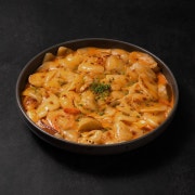 매콤 크림 수제비 메뉴 사진(네이버)