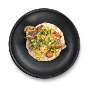 컬리 플라워를 곁들인 관자구이 메뉴 사진(네이버)