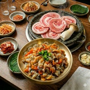 갈미조개커플세트 메뉴 사진(네이버)