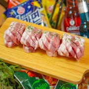 한돈 칼집삼겹살 (1인분, 150g) 메뉴 사진(네이버)