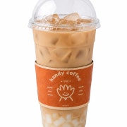 사과 밀크티(Only ice) 메뉴 사진(네이버)