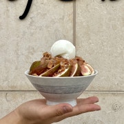 무화과빙수 메뉴 사진(네이버)