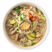 바지락 칼국수 메뉴 사진(네이버)
