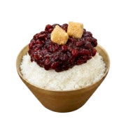 눈꽃우유팥빙수 메뉴 사진(네이버)