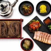 냉메밀 보쌈세트 (1인) 메뉴 사진(네이버)