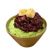 제주말차빙수 메뉴 사진(네이버)