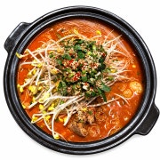 우삼겹대창전골 메뉴 사진(네이버)