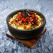 우동돼지비빔 메뉴 사진(네이버)