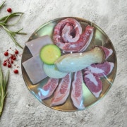 소근소근제주흑돼지모듬 (400g) 메뉴 사진(네이버)