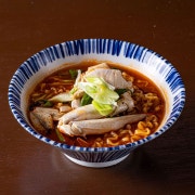 매운 꽃게해물라면 메뉴 사진(네이버)