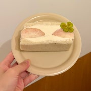 복숭아산도 메뉴 사진(네이버)