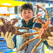 A급 일본산 레드 킹크랩(마리) (1.5kg~1.7kg) 메뉴 사진(네이버)