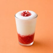 수제생딸기라떼 메뉴 사진(네이버)