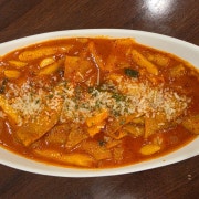 로제 떡볶이 메뉴 사진(네이버)