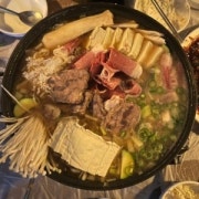 스지된장전골 메뉴 사진(네이버)