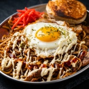 오사카 야끼소바 메뉴 사진(네이버)