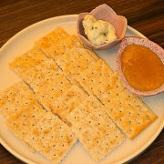 대파크림치즈크래커 메뉴 사진(네이버)