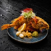 장문볼락탕수 메뉴 사진(네이버)