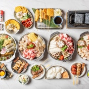 숯마카세 뜨끈탕류 SET 메뉴 사진(네이버)