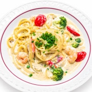 감베리 크림 파스타 메뉴 사진(네이버)