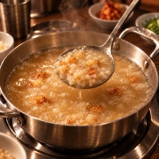 수제 누룽지 탕반 메뉴 사진(네이버)