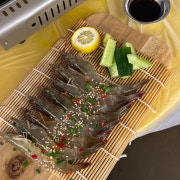 팔딱팔딱 생새우회 메뉴 사진(네이버)