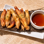 닭껍질교자(8pcs) 메뉴 사진(네이버)