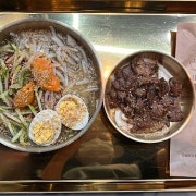 냉면 & 석쇠 불고기 세트 메뉴 사진(네이버)