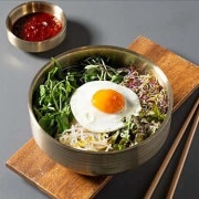 미나리 새싹 비빔밥 메뉴 사진(네이버)