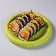 구운명란크래미 김밥 메뉴 사진(네이버)