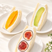 (9월 한정)무화과 요거트 산도 메뉴 사진(네이버)