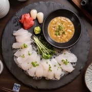 숙성 광어 고노와다 메뉴 사진(네이버)