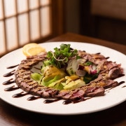 와규 타타키 메뉴 사진(네이버)