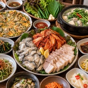 굴 한상차림 메뉴 사진(네이버)