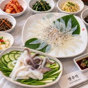 갑오징어회 메뉴 사진(네이버)