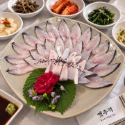 병어회 메뉴 사진(네이버)