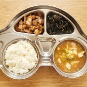 아기밥상(미취학아동 무료) 메뉴 사진(네이버)