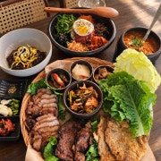 명당 밥상|차슈보쌈·양념갈비·육전 메뉴 사진(네이버)