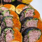잠봉블랑김밥 메뉴 사진(네이버)