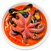 돌문어짬뽕 메뉴 사진(네이버)