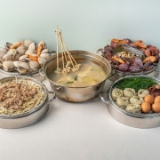 산더미 조개찜 메뉴 사진(네이버)