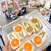 골드키위 후르츠산도🥝 메뉴 사진(네이버)