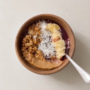 BRC 피넛 버터 아사이볼 메뉴 사진(네이버)