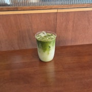 말차라떼 메뉴 사진(네이버)