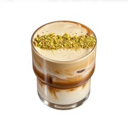 피스타치오 크림 라떼 (ICED) 메뉴 사진(네이버)